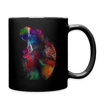 Darts Sports Art #darts #sport - Full Colour Mug - black - Right
