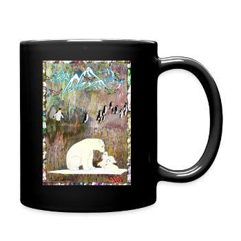 COOLE Designer T-Shirt ORIGINAL PAUKNER GRNA - Tasse einfarbig - Schwarz - Rechts