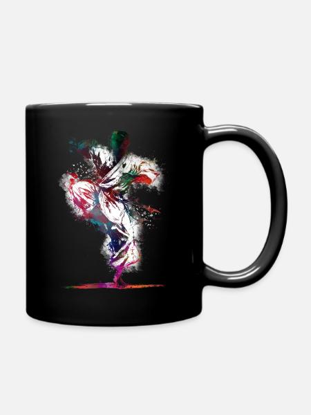 Judo Sport Art #sport #judo - Full Colour Mug - black