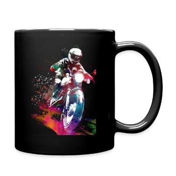 Motor Racing Sports Art #motor #sport - Full Colour Mug - black - Right