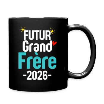 Ich werde Big Brother 2026 Junge Future Big sein - Tasse einfarbig - Schwarz - Rechts
