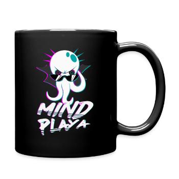 Mind Playa - Tasse einfarbig - Schwarz - Rechts