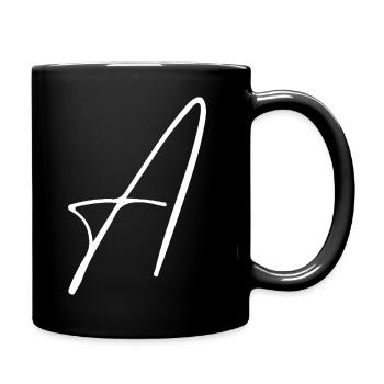 A - Tasse einfarbig - Schwarz - Rechts
