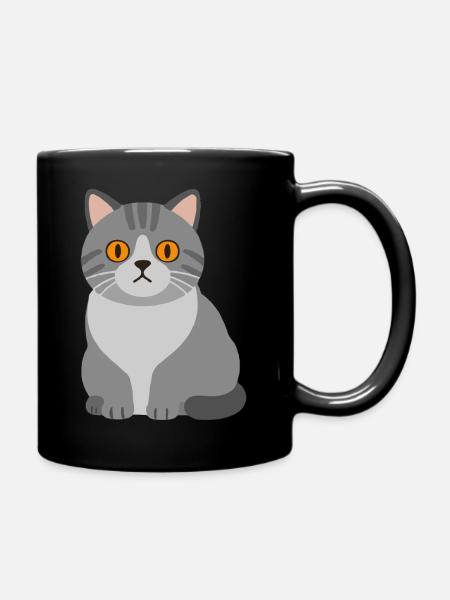 Bellissimo Teodoro - Tasse einfarbig - Schwarz