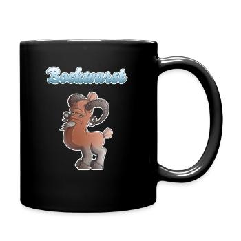 Bockwurst - Mug uni - noir - Droite