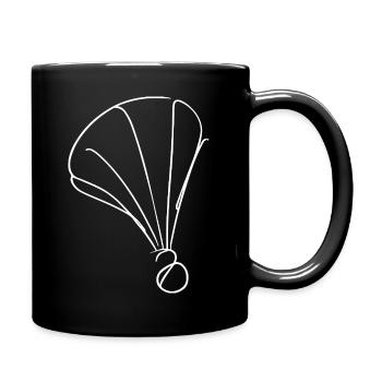 Tableau de badminton - Mug uni - noir - Droite