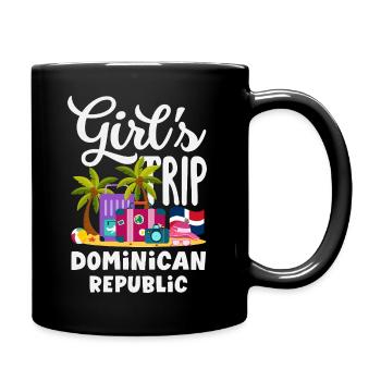 Drapeau de la République dominicaine Dom Rep Pride - Mug uni - noir - Droite