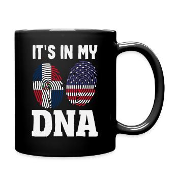 Drapeau de la République dominicaine Dom Rep Pride - Mug uni - noir - Droite