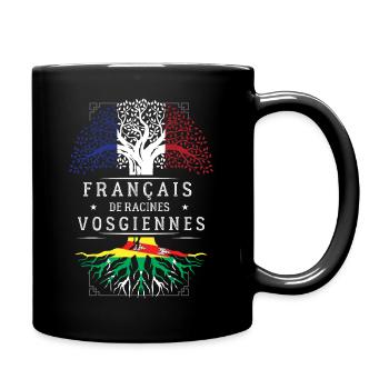 Francais De Racines Vosgiennes T-Shirt Cadeau H... - Mug uni - noir - Droite