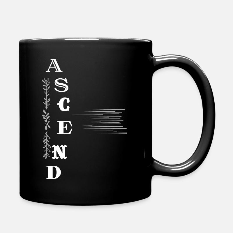 ASCEND – Dein Aufstieg ins Bewusstsein - Tasse einfarbig - Schwarz