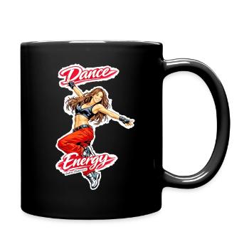 Danse de l’énergie et de la liberté - Mug uni - noir - Droite