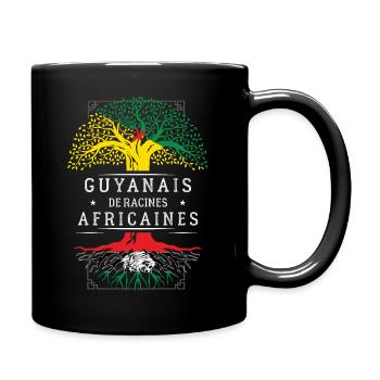 Guyanais De Racines Africaines T-Shirt Cadeau H... - Mug uni - noir - Droite
