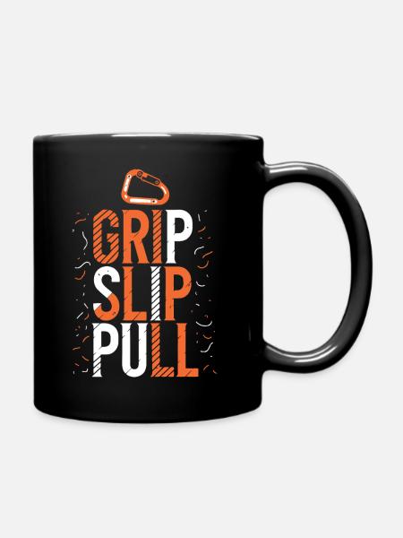 Grip Slip Pullover Klettern - Tasse einfarbig - Schwarz