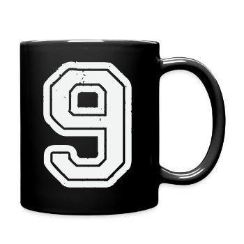9 - Tasse einfarbig - Schwarz - Rechts
