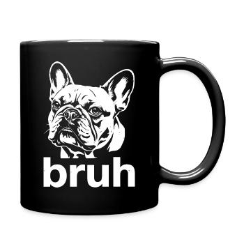 Sarcasme à quatre pattes sur la parole de lunettes de soleil pour chien - Mug uni - noir - Droite