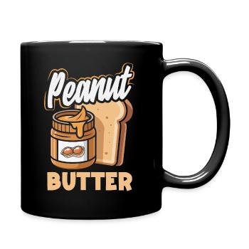 Peanut Butter & Jam Partner Look Design - Full Colour Mug - black - Right