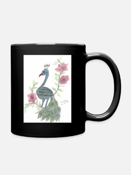 Paon - Mug uni - noir