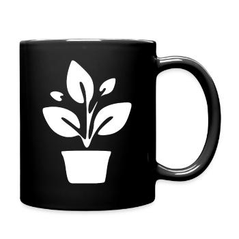 Don du jardinier de jardins de plantes - Mug uni - noir - Droite