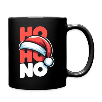Ho Ho Pas de Noël - Mug uni - noir - Droite