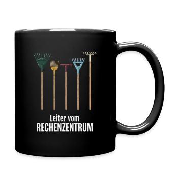 Programmierer Stundenlohn - Tasse einfarbig - Schwarz - Rechts
