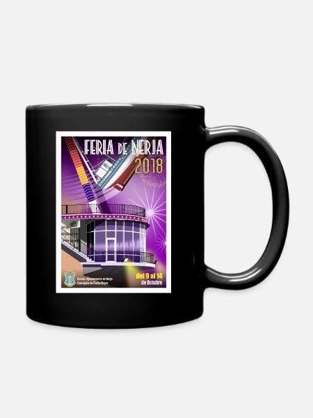 NERJA-MESSEPLAKAT - Tasse einfarbig - Schwarz