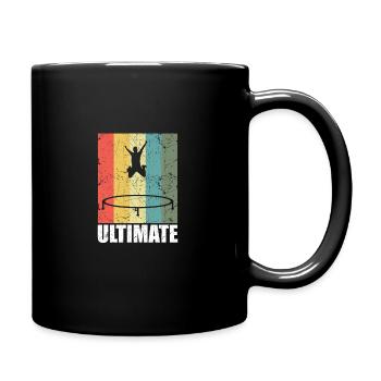 Trampolin Ultimate - Tasse einfarbig - Schwarz - Rechts
