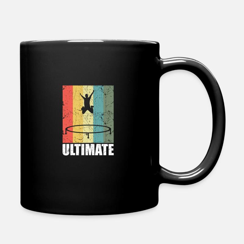 Trampolin Ultimate - Tasse einfarbig - Schwarz