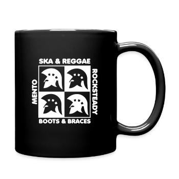 ska, reggae, rocksteady, mento Boots & Braces - Mug uni - noir - Droite