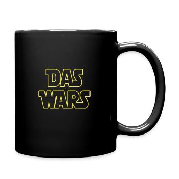 DAS WARS - Tasse einfarbig - Schwarz - Rechts