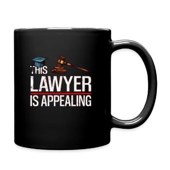 Avocat Avocat Law Judge Law Gift 28 - Mug uni - noir - Droite