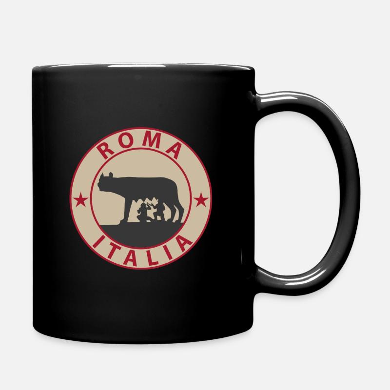 Roma - Tasse einfarbig - Schwarz
