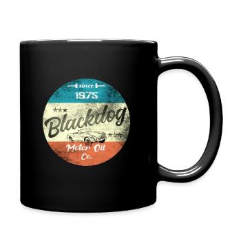 Blackdog Motor Oil - Full Colour Mug - black - Right