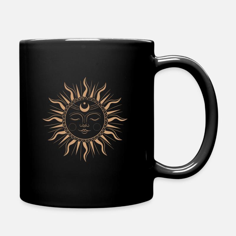 SPIRITUELLE SONNE - Tasse einfarbig - Schwarz