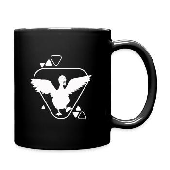 Cygne - Oiseau Nature Conservation Amoureux des animaux - Mug uni - noir - Droite