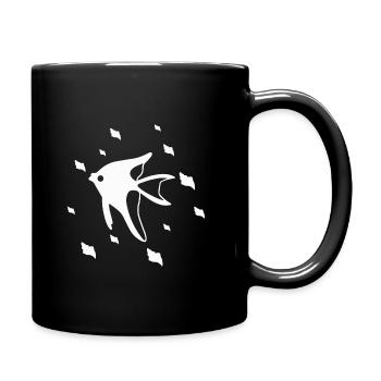 Fish Aquarium Marine Nature Conservation - Full Colour Mug - black - Right