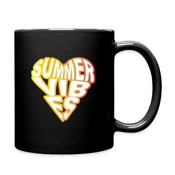 Summer Vibes - Full Colour Mug - black - Right