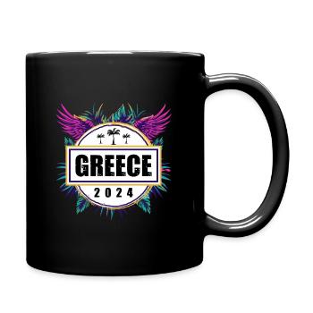 L’équipe de la Grèce 2024 - Mug uni - noir - Droite