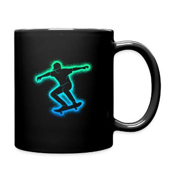 Skate Skateboarder Skater Skateboard Garçons - Mug uni - noir - Droite