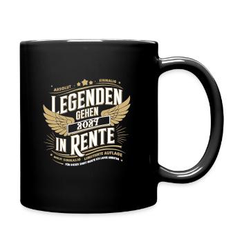 Legends to retire in 2027 - Full Colour Mug - black - Right