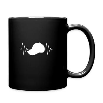 Casquette Casquette Heartbeat White - Mug uni - noir - Droite