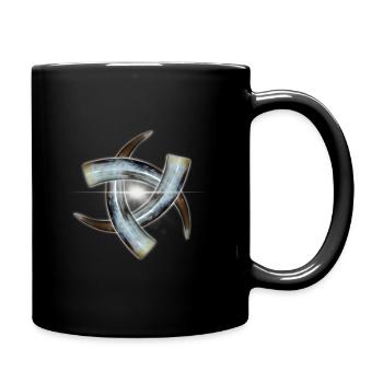 Odin symbol - Full Colour Mug - black - Right