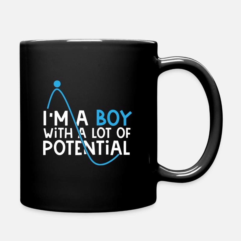 Child Boy Boys Gift - Full Colour Mug - black