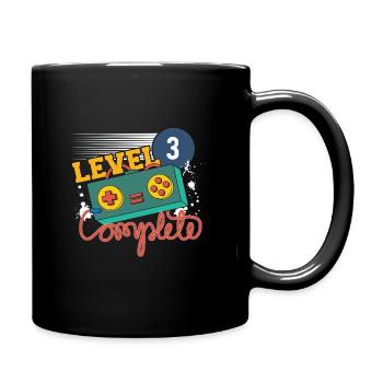 Niveau 3 Complete Anniversaire - Mug uni - noir - Droite