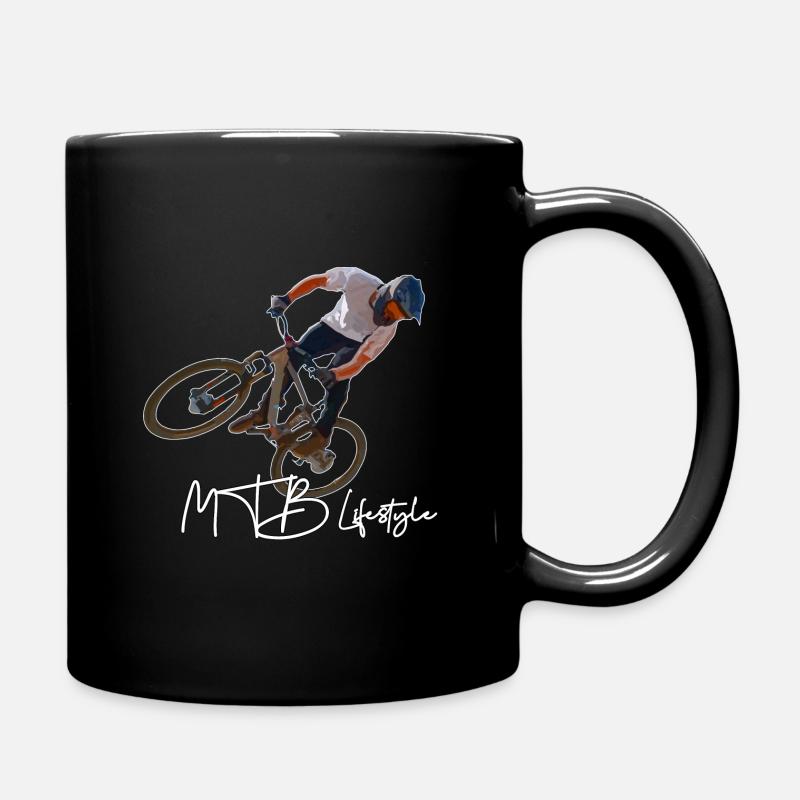 VTT VTT vélo cool VTT - Mug uni - noir
