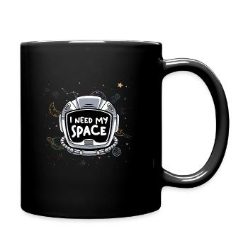 Astronaut Space I Need Space Space Gift - Full Colour Mug - black - Right