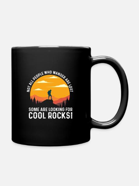 Géologie - Toutes les personnes qui errent ne sont pas perdues - Mug uni - noir