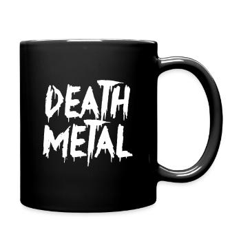 Death Metal - Tasse einfarbig - Schwarz - Rechts