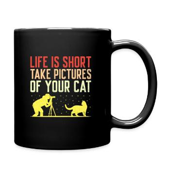 Cat Photographers Cat Lovers Photograpy Cats Photo - Full Colour Mug - black - Right