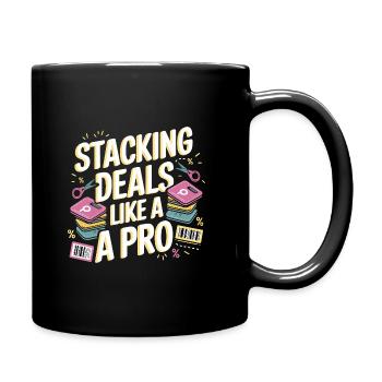 Cumuler les offres comme un pro Couponer Shopper Économisez - Mug uni - noir - Droite