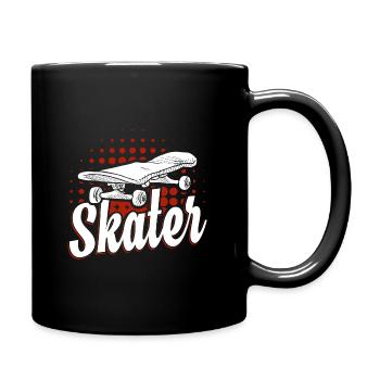 skater - Full Colour Mug - black - Right